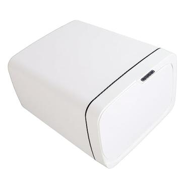 Imagem de Miokycl Lixeira Automática 18L PP Sensor de Movimento Bateria Tipo de Lixeira Inteligente Com Tampa para Banheiro Quarto Branco