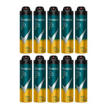 Imagem de Kit 10 Desodorante Rexona Men V8 Aerosol Antitranspirante 48h 150ml