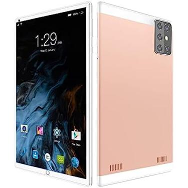 Imagem de Tablet Android 10.0 De 8 Polegadas, Tablets Com Processador Octa-Core, Telefone 4G, Câmera De 13MP, Bluetooth, Wi-Fi, GPS, Slot Para Cartão Dual SIM, Tela Sensível Ao Toque HD,Dourado,Hilarious123