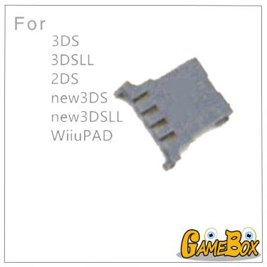 Imagem de Para Nintend 2DS Wii U Nova 3DS Touch Screen Fita Porta Soquete Para 3DS / 3DS XL LL Parte de