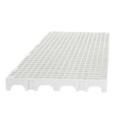 Imagem de Palete Pallet Piso Estrado Plastico Reforçado Branco