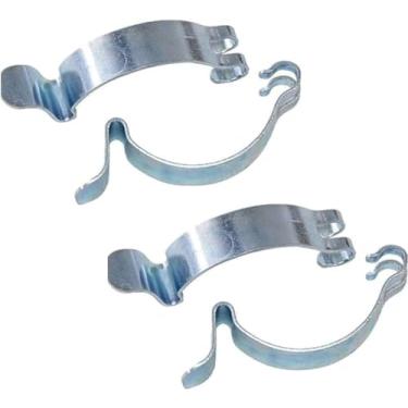 Imagem de 2 peças prata limpador de filtro de ar carro caixa tampa mola clipe acessórios carro homens mulheres, filtros de ar e acessórios, automotivo