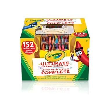 Imagem de Crayola Ultimate Crayon Caddy com tampa e apontador, 152 gizes de cera (520030)