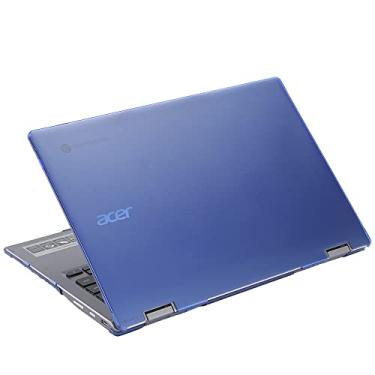 Imagem de mCover Capa compatível apenas com notebook conversível Acer Chromebook Enterprise Spin 513 R841T Series 2021~2022 (Não serve para outros modelos Acer) - azul