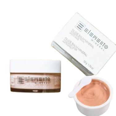 Imagem de Elemento Mineral Kit Vegano Hidratante Facial Vegano Nude Balm Efeito Matte 50g Com Refil Balm Para Todo Tipo de Pele Com Ômega 3 e Vitamina E Controle de Oleosidade Prevenção de Sinais e Restaura Vitalidade da Pele