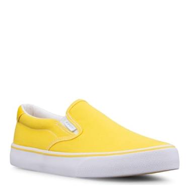 Imagem de Lugz Sapato feminino Clipper, Amarelo/branco., 37
