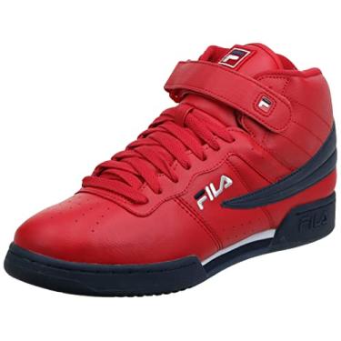 Imagem de Fila Men's f-13v lea/syn Fashion Sneaker, Red Navy/White, 9.5 M US