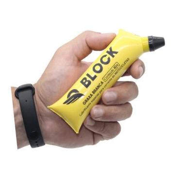 Imagem de Kit 3 Graxa Branca Lubrificante Corrente Motos Relação Coroa