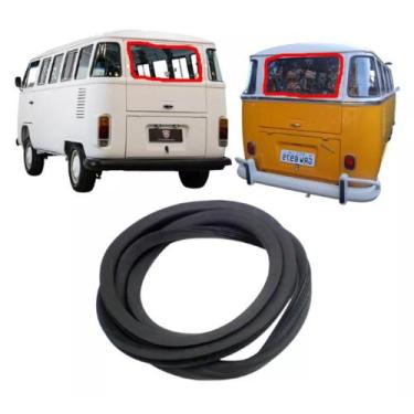 Imagem de Borracha Vidro Traseiro Vigia Kombi Clipper 1500 1957 A 1997 - VG-237 