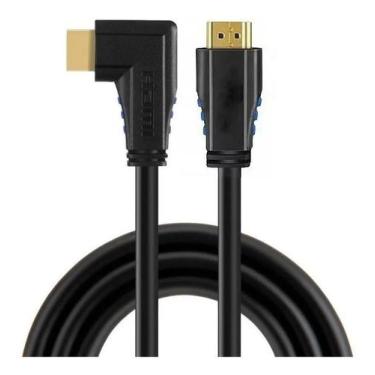 Imagem de Cabo Hdmi 2.0 1,5m 90º Graus Lado Esquerdo 4 K X 2 K/60 Hz - CE-LINK