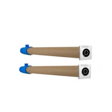 Imagem de Três Hidrojatos Quadrado Inox Encaixe Cano 50mm Piscina E Spa - Mont S