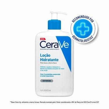 Imagem de Loção Hidratante Cerave Pele Seca e Extra Seca 473ml, Sem Perfume, 473