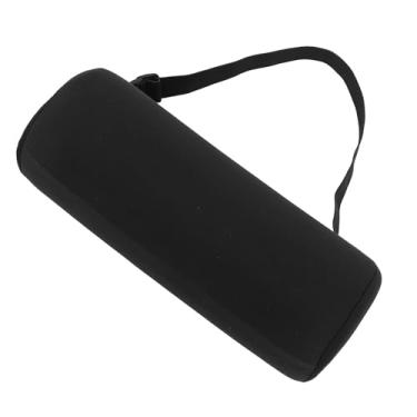 Imagem de Almofada de Rolo Lombar, Melhorando a Postura, Almofada Lombar Com Tiras Elásticas para Cadeira de Escritório, Assento de Carro