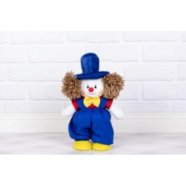 Imagem de PELUCIA PALHACINHO(A) AMORE 30 CM FIXO EM PE (Palhaço azul bic liso)