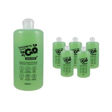 Imagem de Kit 6 Sabonete Líquido Erva Doce Togo 500Ml - Bb Store