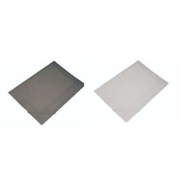 Imagem de Pasta Aba Elastica Mini Cristal/Fumê Soft - Polibras, CRISTAL
