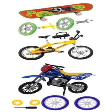 Imagem de Skate de dedo coleção bicicleta, moto bike brinquedo - ART