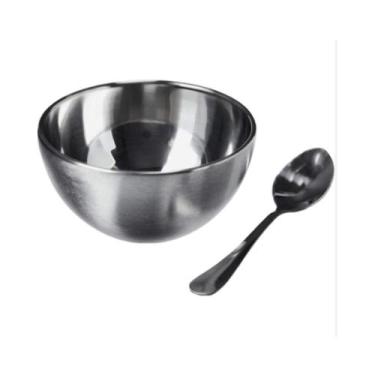 Imagem de Conjunto para Sobremesa Inox 8 Peças Euro Inox