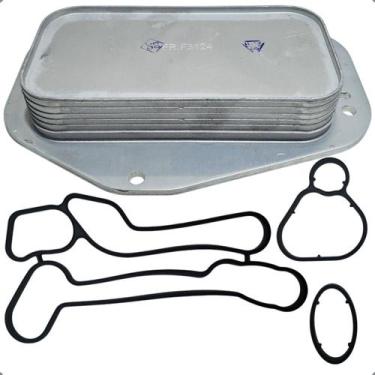 Imagem de Radiador De Oleo Trocador De Calor Do Motor Cruze Tracker Sonic 1.6 1.