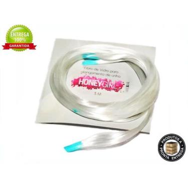 Imagem de Unha De Fibra De Vidro Honey Girl 3 Metros Unha Fibra Gel Acrigel