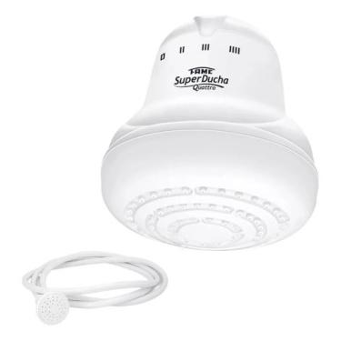 Imagem de Chuveiro Elétrico Super Ducha Quattro 4T 6800W 220V Branco - FAME, Bra