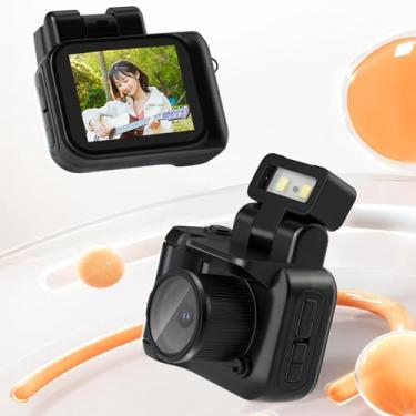 Imagem de Câmera digital para fotografia e vídeo, câmera compacta para vlogging com lanterna brilhante, USB tipo C,câmera de viagem com foco automático para adolescentes,adultos e iniciantes