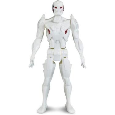 Imagem de Brinquedo Boneco Tiger Squad Mist Man Robô - Articulado - Com Partes T