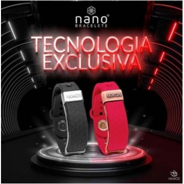 Imagem de Pulseira Nano Bracelete Akmos com Pontos Magnéticos Terapêuticos., Pre