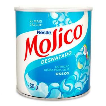 Imagem de Leite em Pó Molico Desnatado Lata 280g, 1, 280g