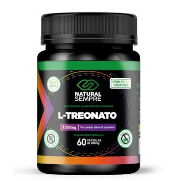 Imagem de Magnesio L - Treonato 1000mg 60 capsulas 100% Puro Natural Sempre