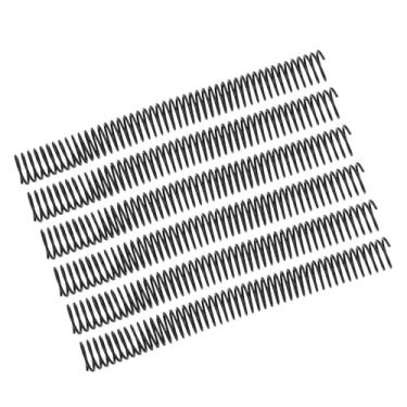 Imagem de 35pcs A4 Bobinas de Encadernação de Papel 25,4mm 48 Loops 4: 1 Espinhos de Fio Em Espiral Plástico de Inclinação 215 Folhas Capacidade Tamanho da Letra Documentos do Escritório