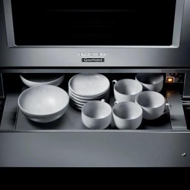 Imagem de Gaveta Aquecida de Embutir Brastemp Gourmand Inox 220V BOE15ARBNA, 220