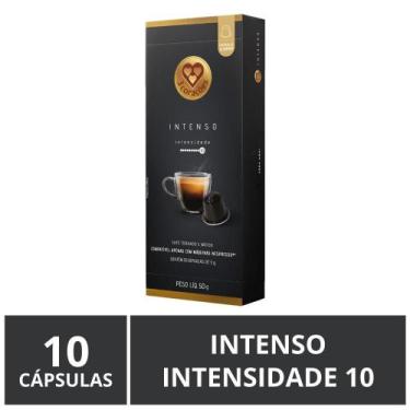 Imagem de 10 Cápsulas para Nespresso, 3 Corações, Intenso - Três