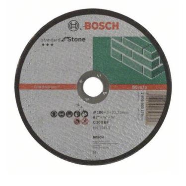 Imagem de Disco Corte para Pedra 180MM Grão 30 - 2608.603.179-000 - BOSCH