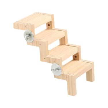 Imagem de Ｂｅｓｇａ Escada de escalada para pássaros, suporte para papagaios de estimação, escada leve multifuncional, brinquedo para papagaios, playground para pássaros, 15.5 X 9.3 X 5.3 Cm