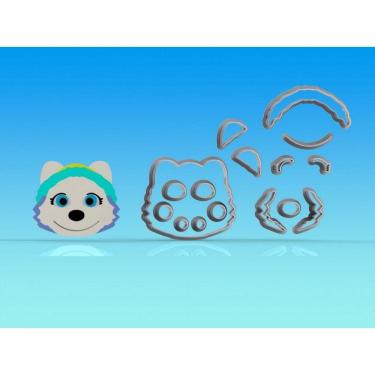 Imagem de Cortador Patrulha Canina Everest Tamanho 6 Cm