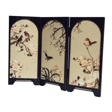 Imagem de WeiLaiKeQi Tela Divisória de 3 Painéis para Feng Shui em Ambientes, Estilo a