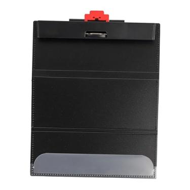 Imagem de Xgdsnly de notas para enfermeiras, prancheta dobrável, portátil com elástico, edição de enfermagem, folha de dicas, pasta de arquivo médico, Sem Adesivos