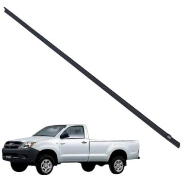 Imagem de Pestana Externa Dianteira Preta para Toyota Hilux 2005 a 2015 - Cabine Simples (LADO DIREITO - 68161-0K020)