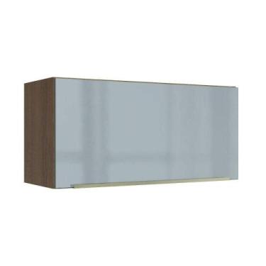 Imagem de Armário Aéreo 70 Cm 1 Porta Rustic/cinza Lux Rustic/cinza - MADESA