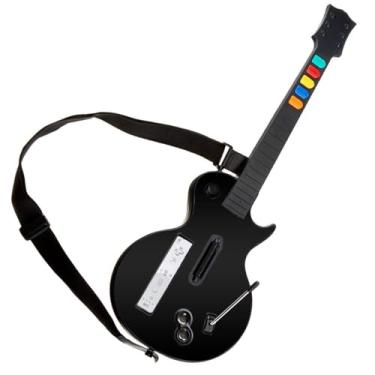 Imagem de DOYO Wireless Wii Guitar Hero Controller for Guitar Hero Wii and Rock Band 2 Wii U Games (Excluding Rock Band 1) with Strap, Color Black
