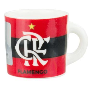 Imagem de Mini Caneca Decorativa De Porcelana Flamengo - Mileno