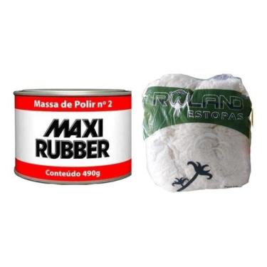 Imagem de Kit Polimento Automotivo Massa Polir N2 E Estopa 150g Oferta - Maxi Ru
