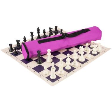 Imagem de Combinação de conjuntos de xadrez Quiver Triple Weighted US Chess Fed 