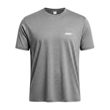 Imagem de Camiseta Masculina Dagg Plus Size Sport Academia Caminhada, Cinza, G1