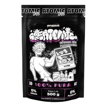 Imagem de CREATOMIC 500g - ATOMIC LABS CREATINA MONOHIDRATADA 100% PURA
