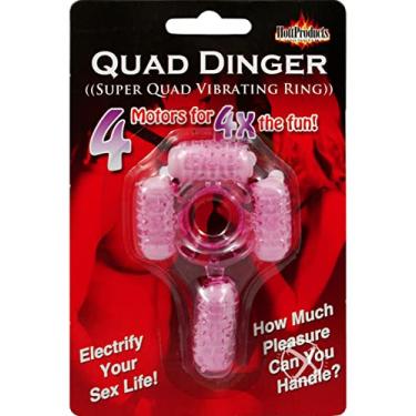 Imagem de Humm Dinger Super Quad Com 4 Motores – Magenta Da Hott Products