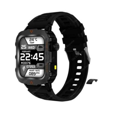 Imagem de Relógio Inteligente Militar Unissex À Prova d'Água Com Lanterna LED, M