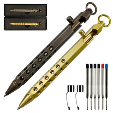 Imagem de Conjunto tático de bolso YUEZUDPO Brass Bolt Action de 13 cm