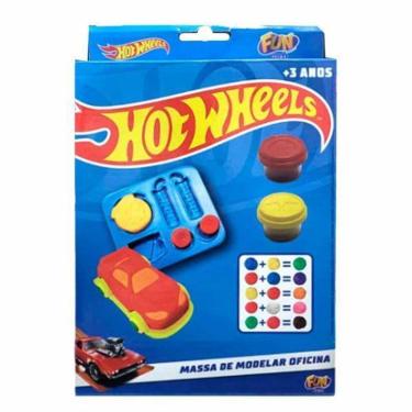 Imagem de Massinha De Modelar Hot Wheels Oficina Fun F0138-0
